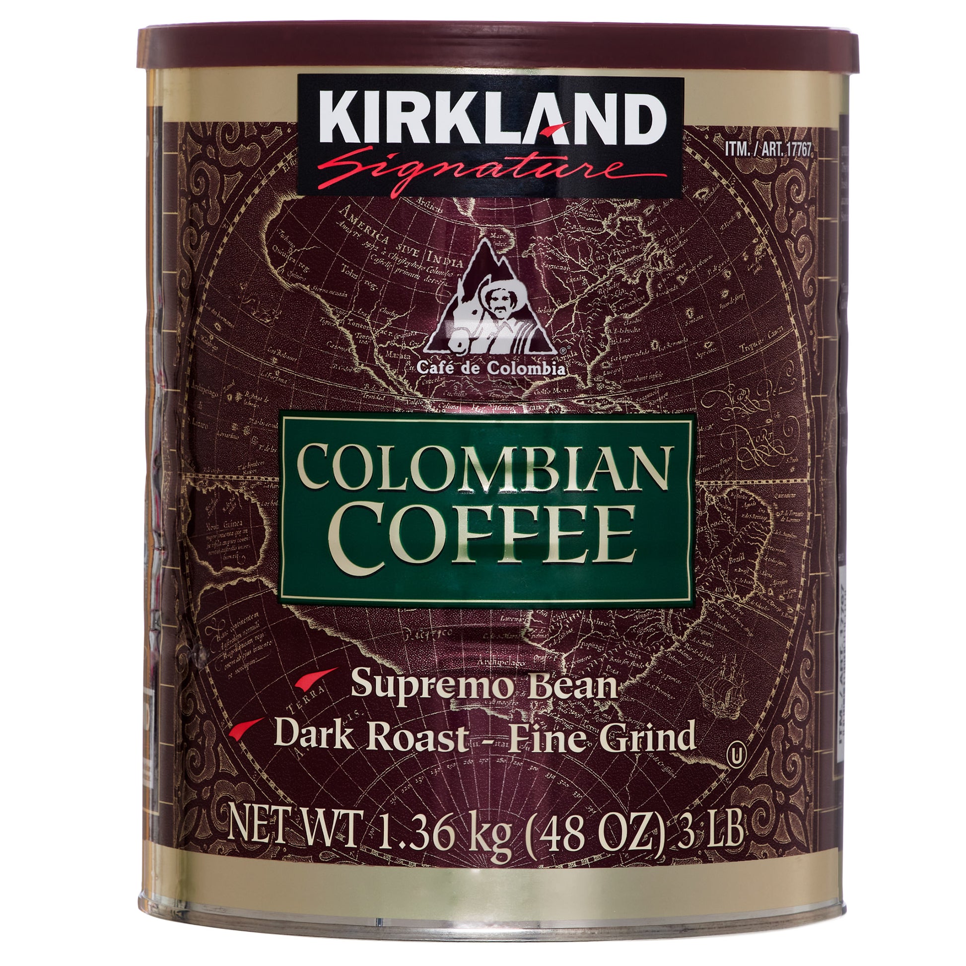 KIRKLAND SIGNATURE COLOMBIAN COFFEE 3 LB