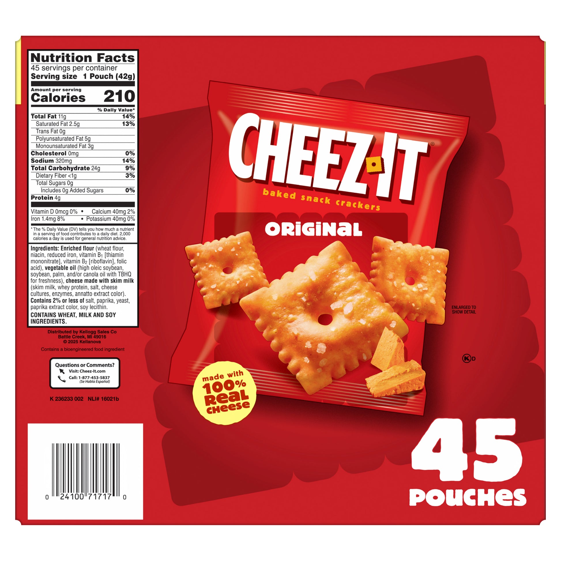 CHEEZ-IT ORIGINAL 45/ 1.5 OZ