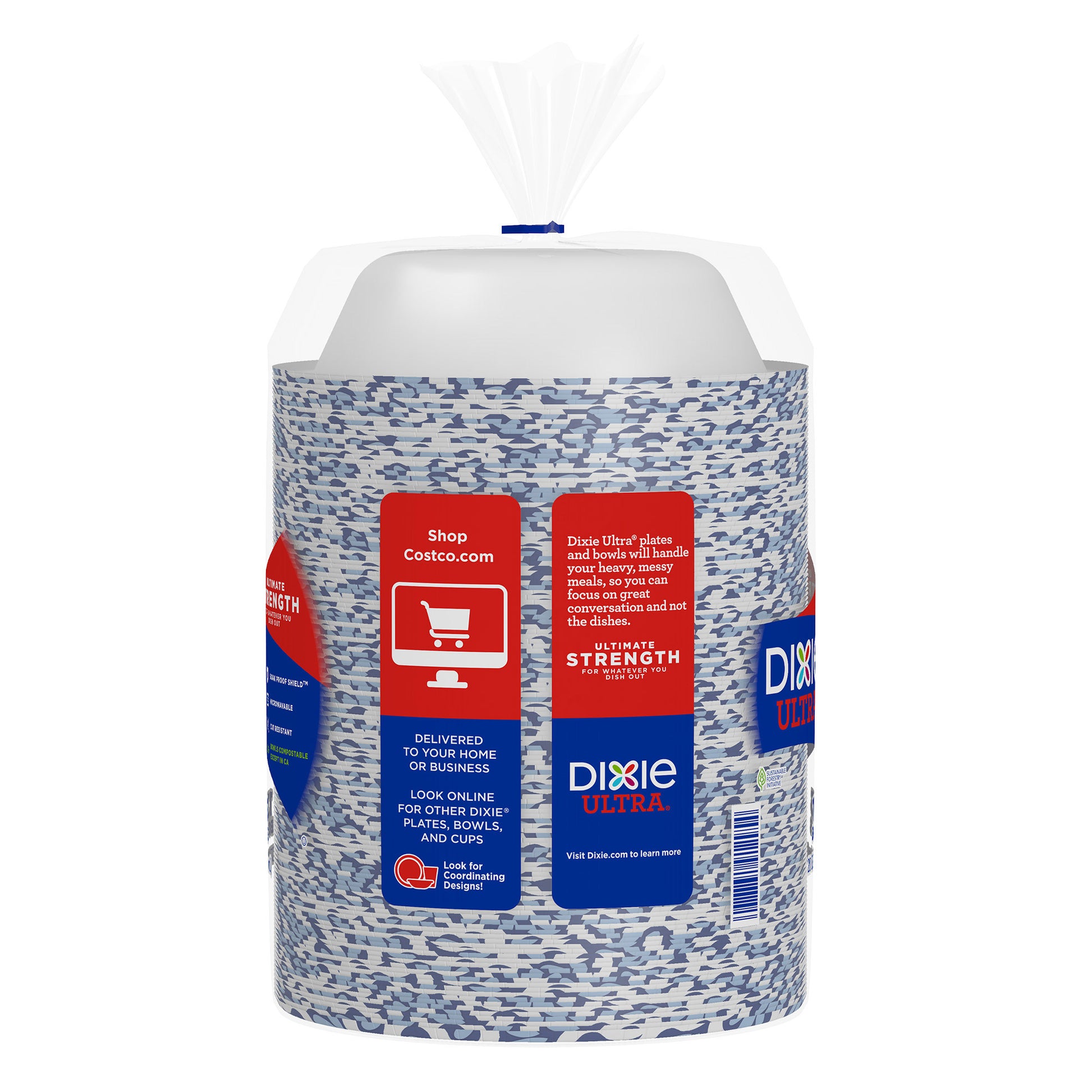DIXIE 20 OZ PAPER BOWL 135 CT