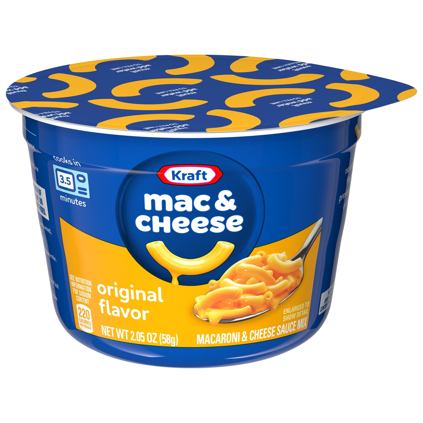 KRAFT MAC & CHEESE CUPS 12/2.05 OZ