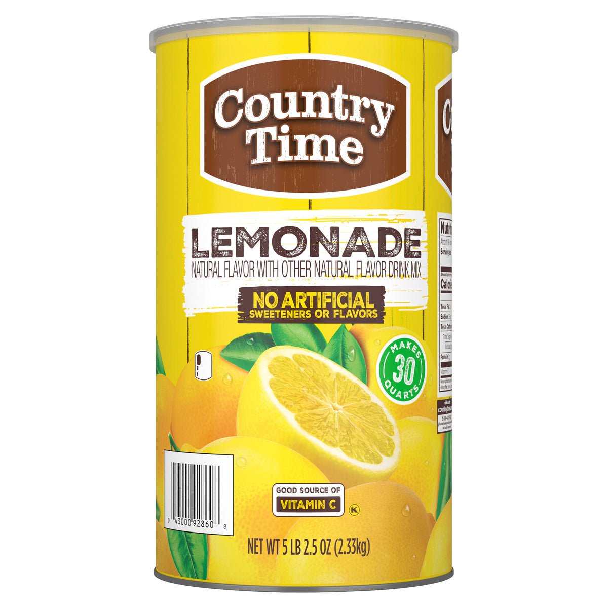 COUNTRY TIME LEMONADE DRINK MIX 82.5 OZ