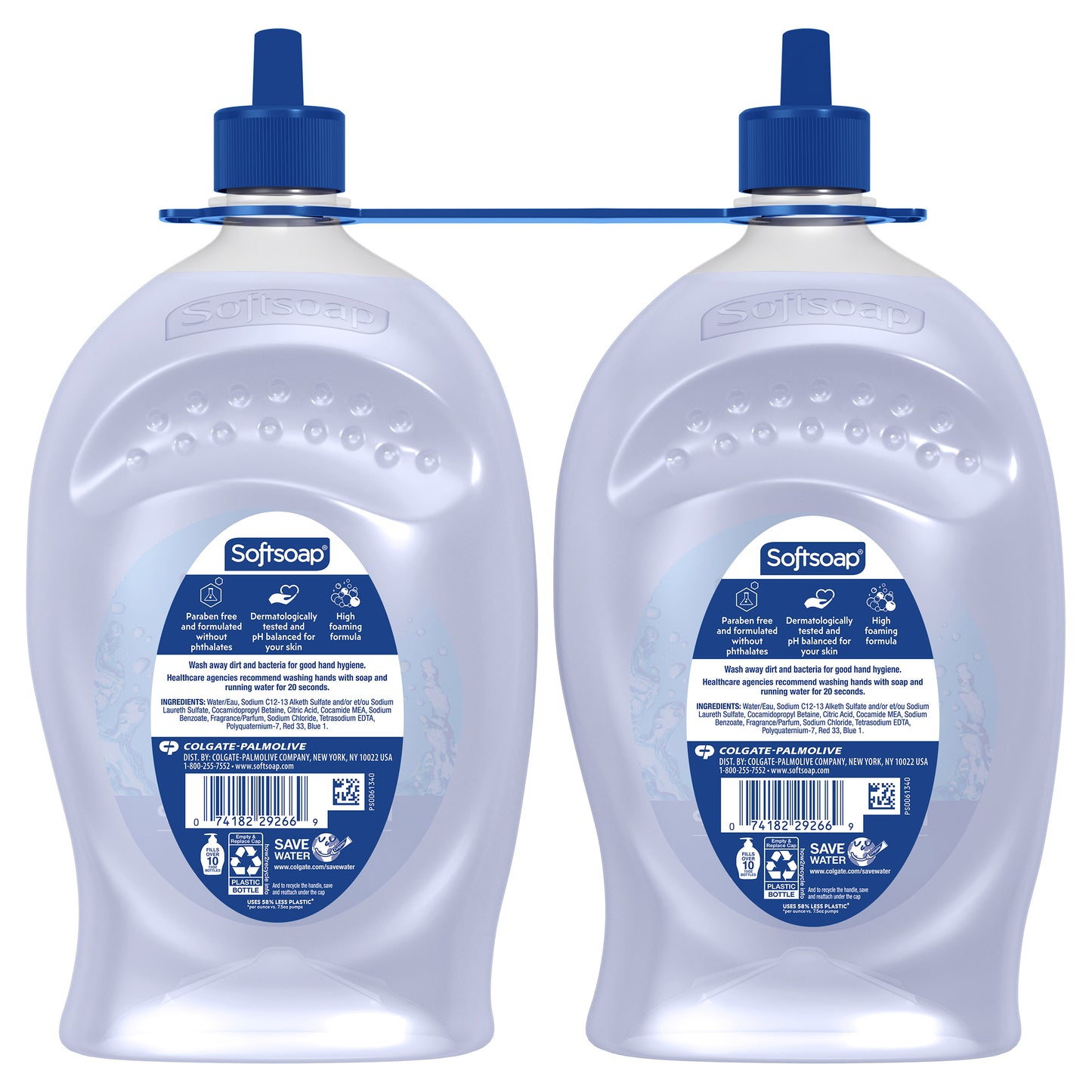 SOFTSOAP ADVANCED CLEAN HAND SOAP 2/80 FL OZ