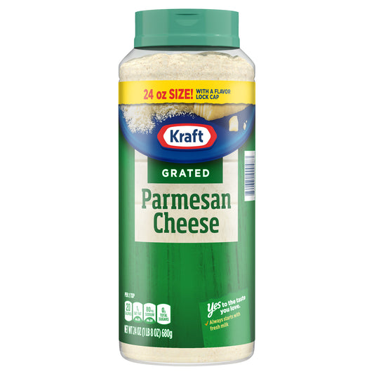 KRAFT GRATED PARMESAN CHEESE 24 OZ