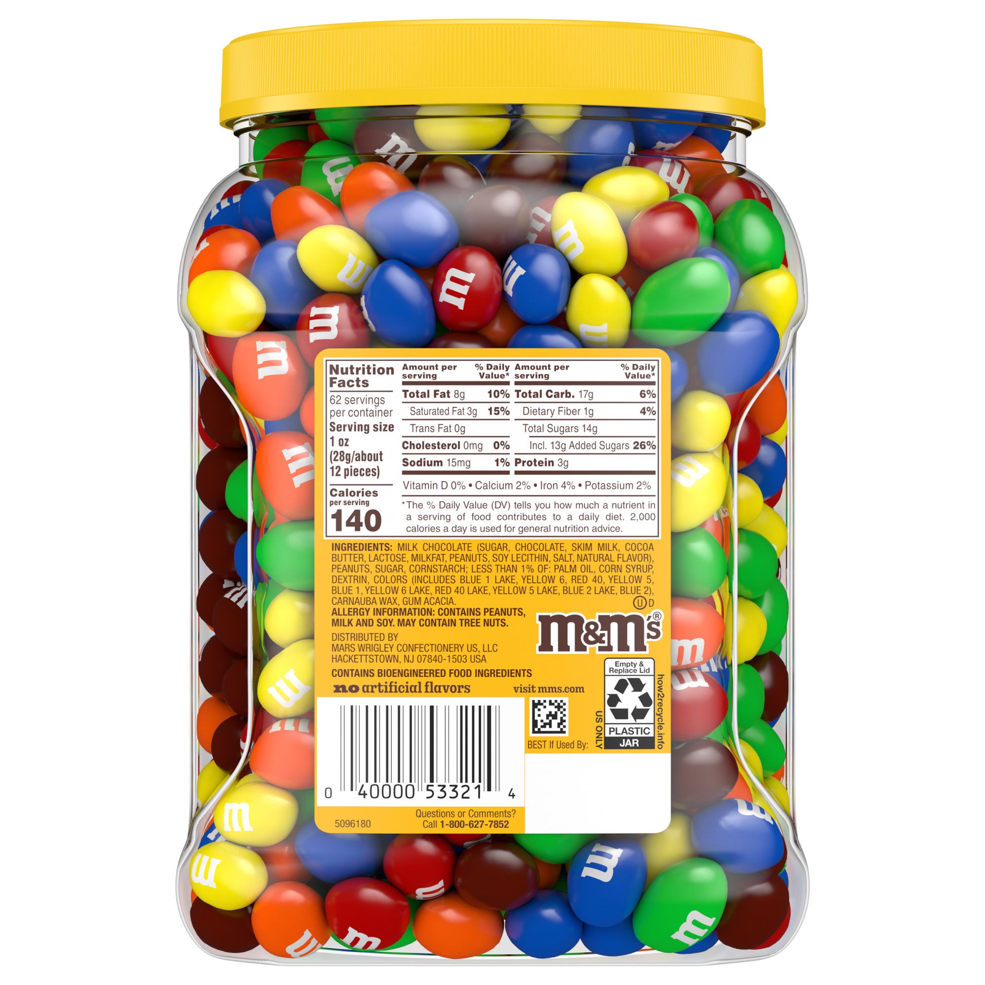 M&M'S PEANUT 62 OZ