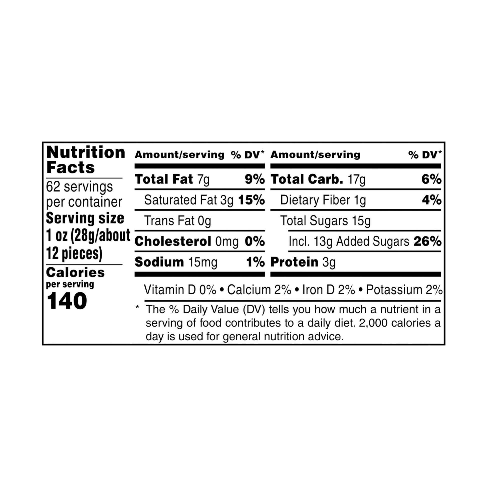 M&M'S PEANUT 62 OZ
