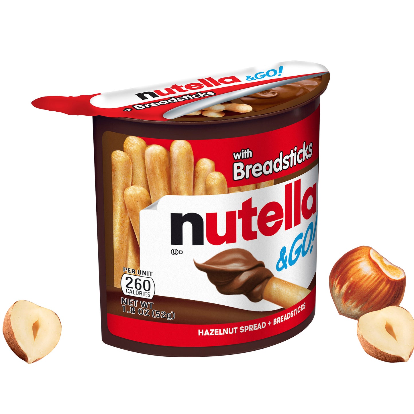 Nutella & Go! Hazelnut Spread with Breadsticks 16/1.8 oz