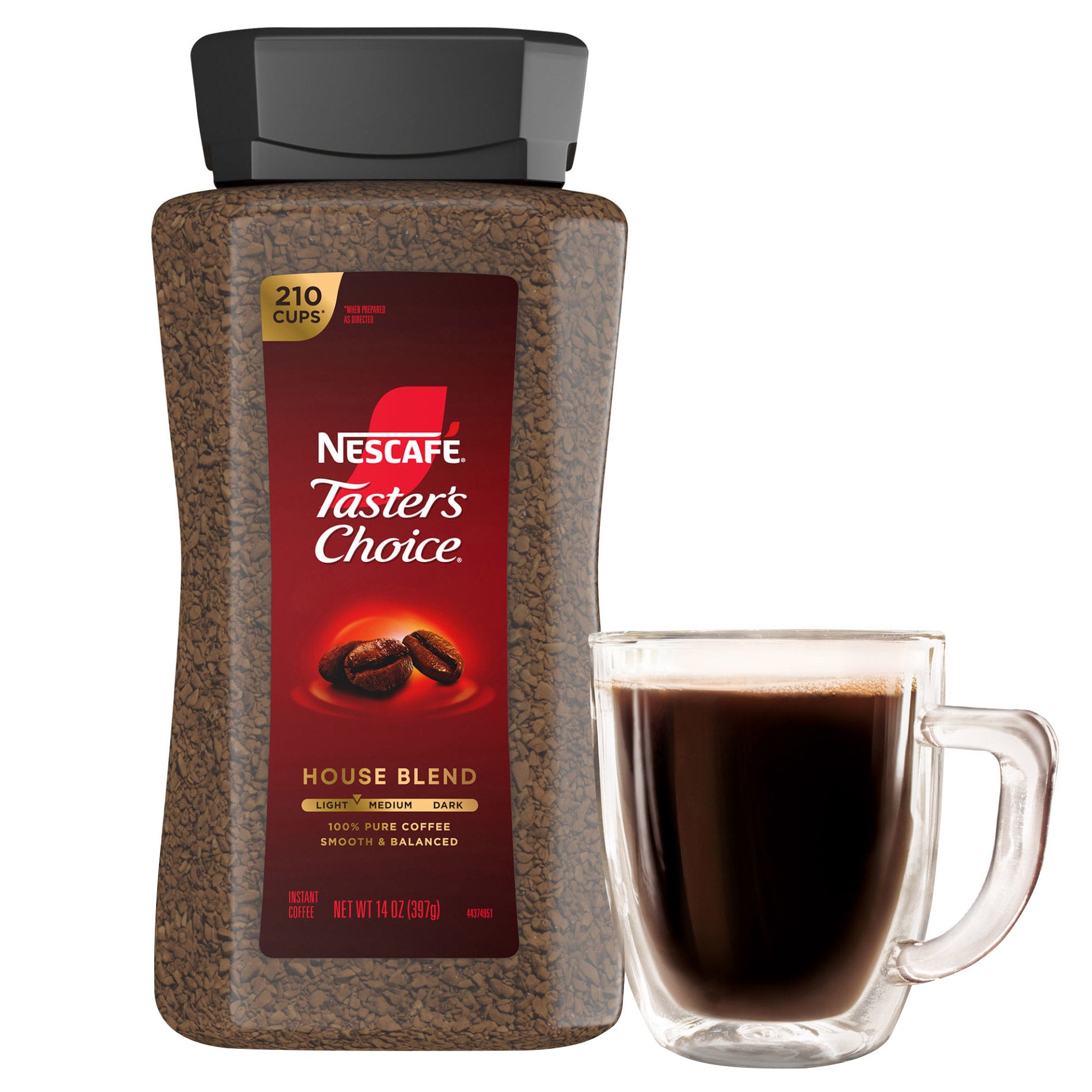 Nescafe Taster's Choice House Blend Instant Coffee 14 oz