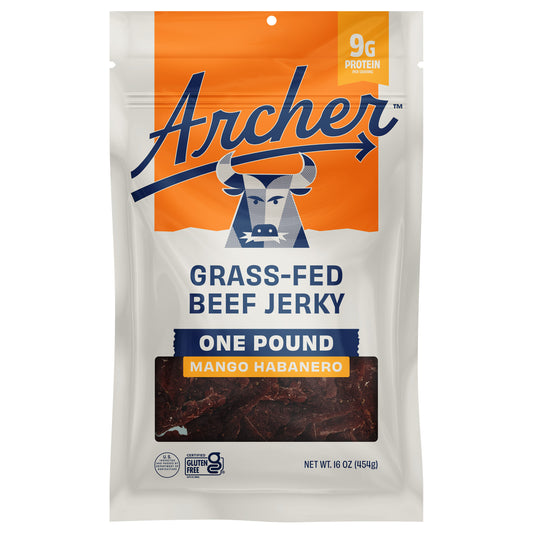 ARCHER MANGO HABANERO BEEF JERKY 16 OZ
