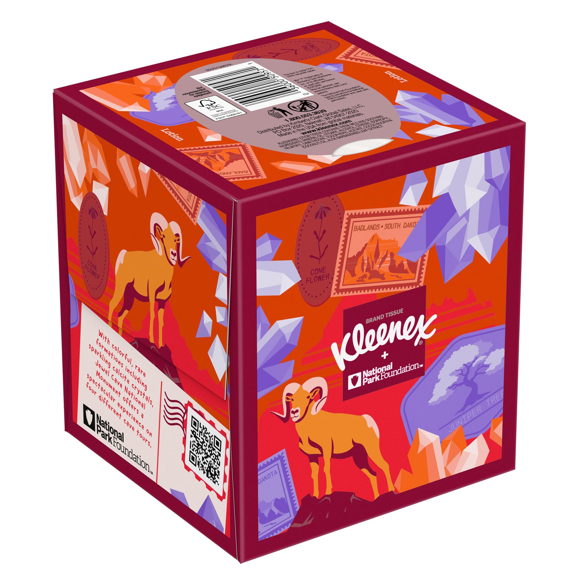 KLEENEX LOTION FACIAL TISSUE 12/85 CT 3PLY MYAаYяVI YIIS TO 0д0