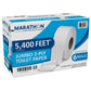 MARATHON BATH TISSUE JUMBO ROLL гЛЯWOТ ЯЯЧАЯ СHОИАVСА 6 ROLLS / 900 SHEETS