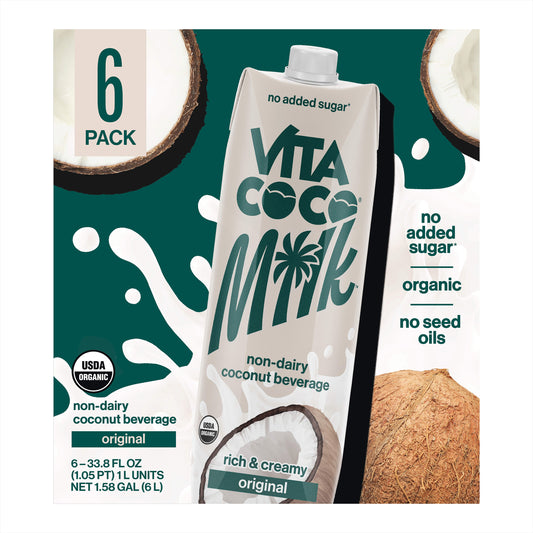VITA COCO ORGANIC COCONUT MILK 6/33.8 OZ
