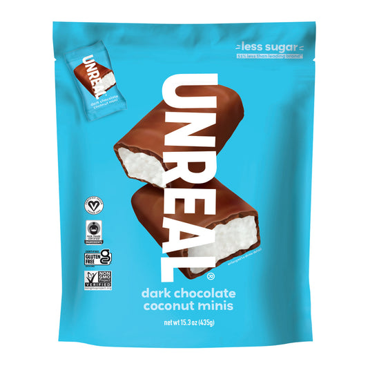 UNREAL DARK CHOCOLATE COCONUT MINIS 15.34 OZ