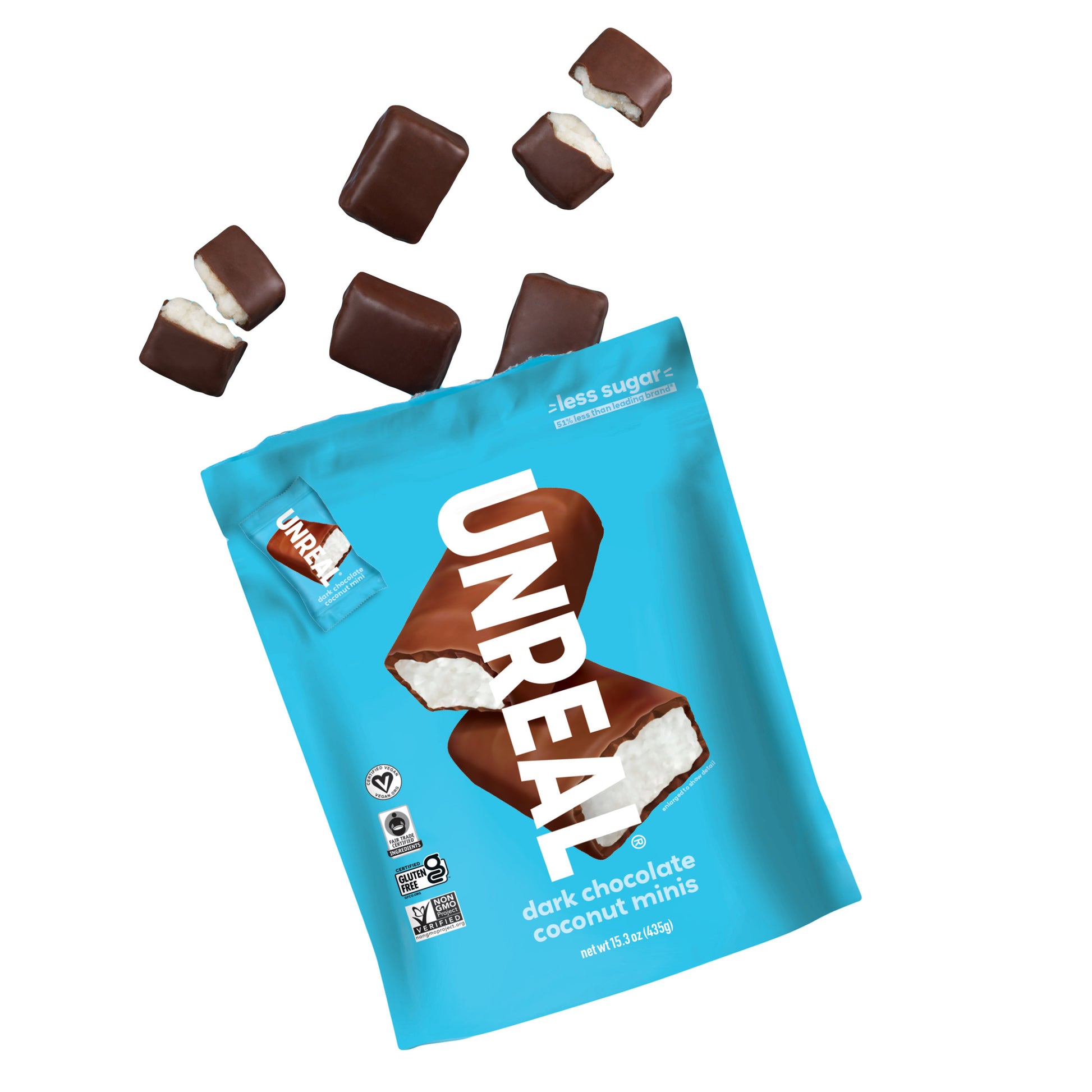 UNREAL DARK CHOCOLATE COCONUT MINIS 15.34 OZ