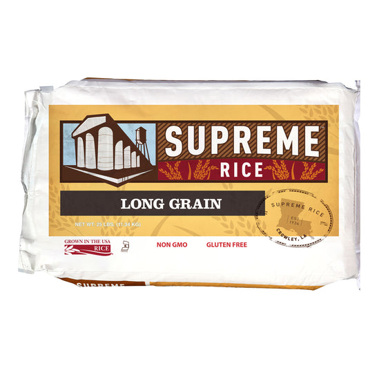 SUPREME RICE LONG GRAIN RICE 25 LB