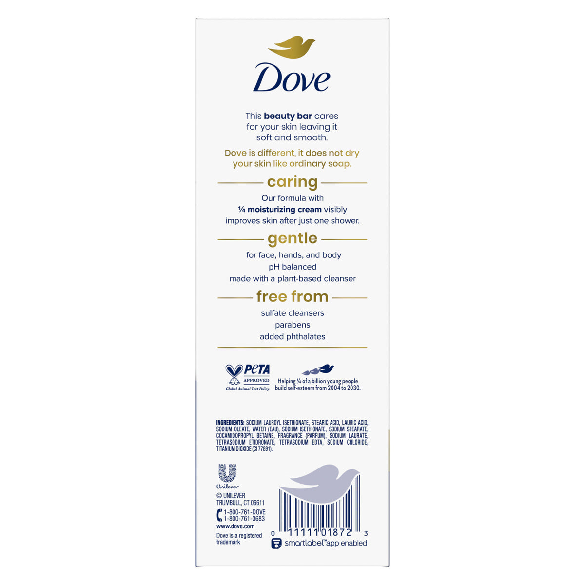 DOVE ORIGINAL BAR SOAP 16 PACK, 3.75 OZ