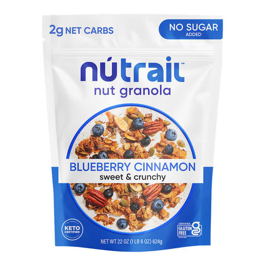 NU TRAIL BLUEBERRY CINNAMON GRANOLA 22 OZ