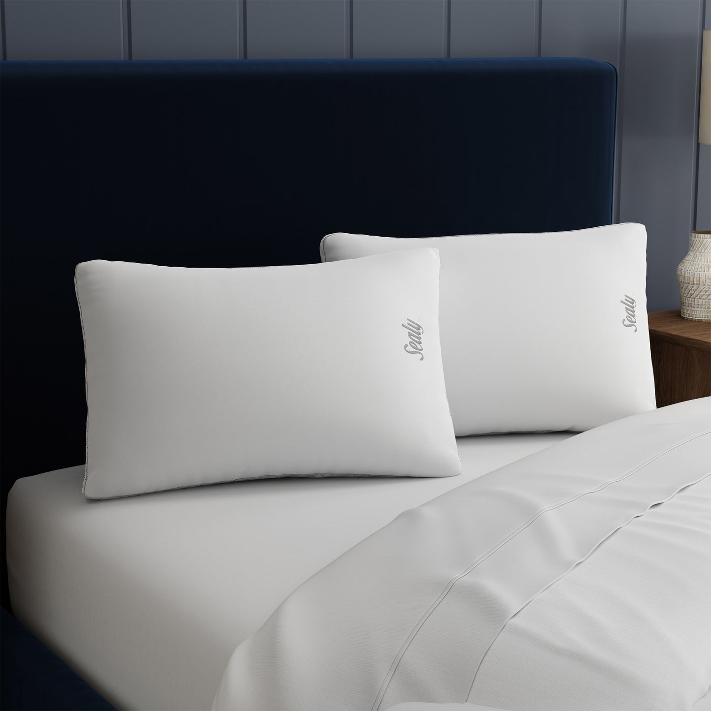 SEALY STERLING DOWN ALTERNATIVE PILLOW 2PK - ST/QN