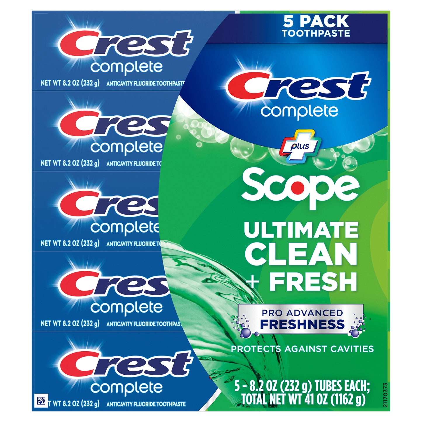 CREST COMPLETE ADVANCED TOOTHPASTE 5/8.20Z