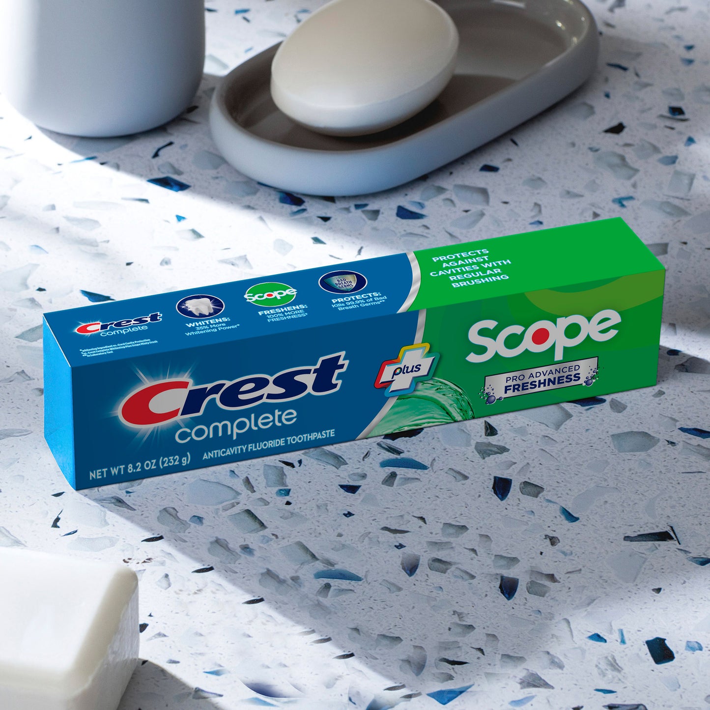 CREST COMPLETE ADVANCED TOOTHPASTE 5/8.20Z