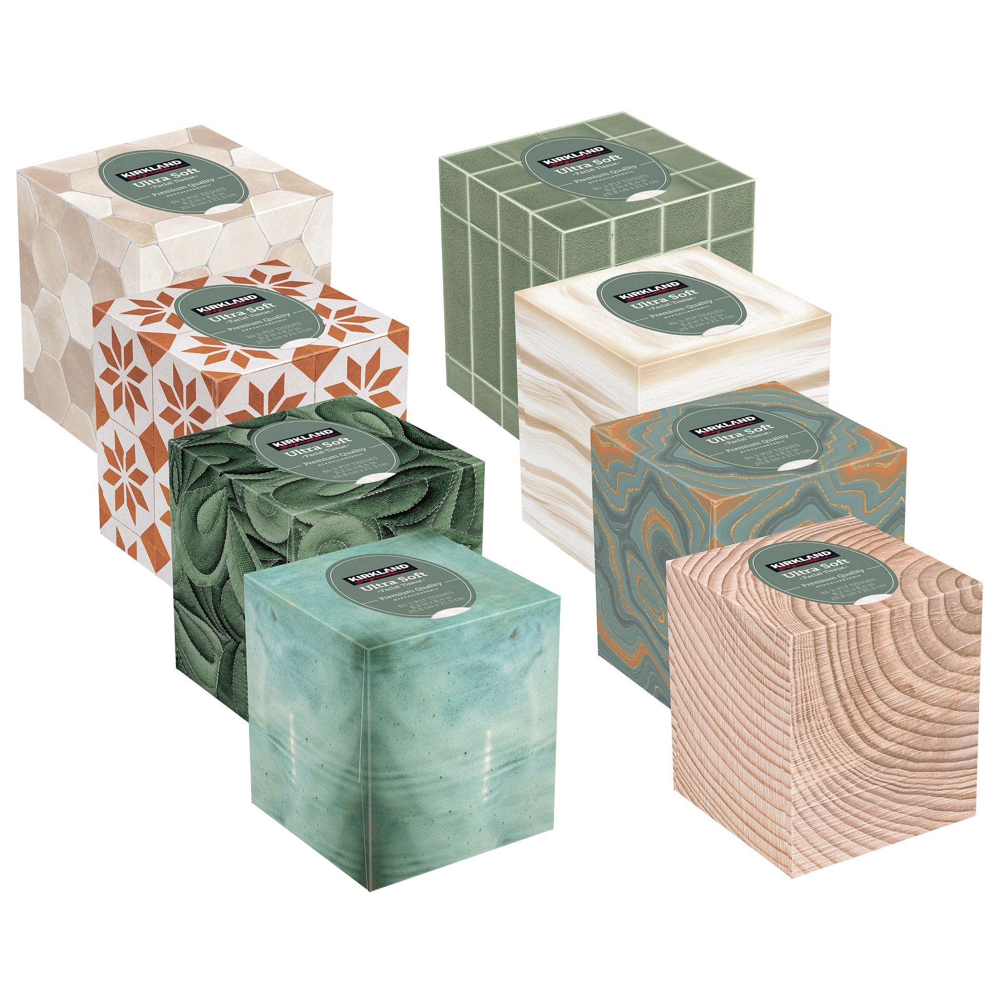 KIRKLAND SIGNATURE ULTRA FACIAL TISSUE 12/84 CT 3PLU AUZAO ГО 08S\A