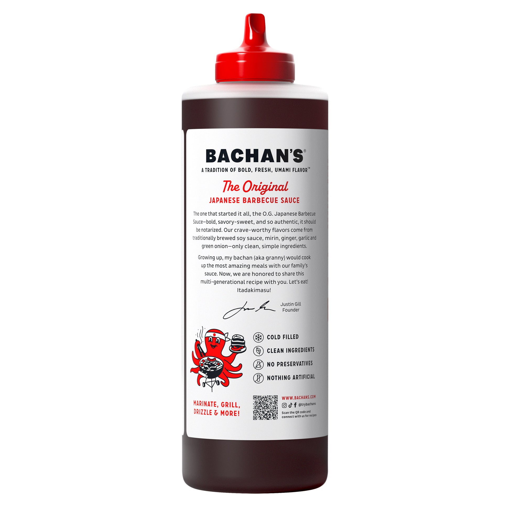 BÁCHAN'S JAPANESE BARBECUE SAUCE 34 OZ