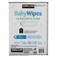 KIRKLAND SIGNATURE FRAGRANCE FREE BABY WIPES, 900CT • 9 FLIPTOP PKS: 100 WIPES • TENCEL FIBER • FRAGRANCE FREE • ECZEMA ASSOC. ACCEPTED • HYPOALLERGENIC • NO PARABENS