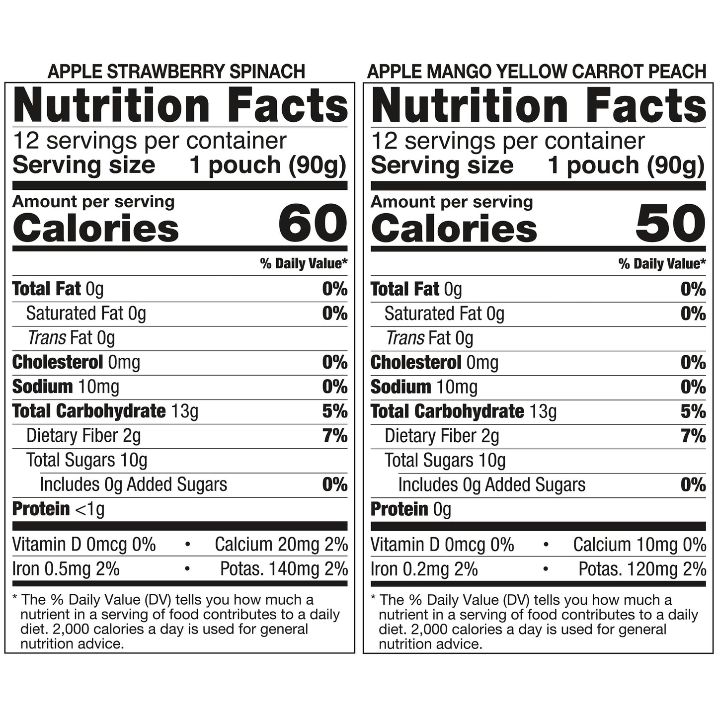 KIRKLAND SIGNATURE ORGANIC FRUIT & VEGGIE POUCHES 24/3.17 OZ