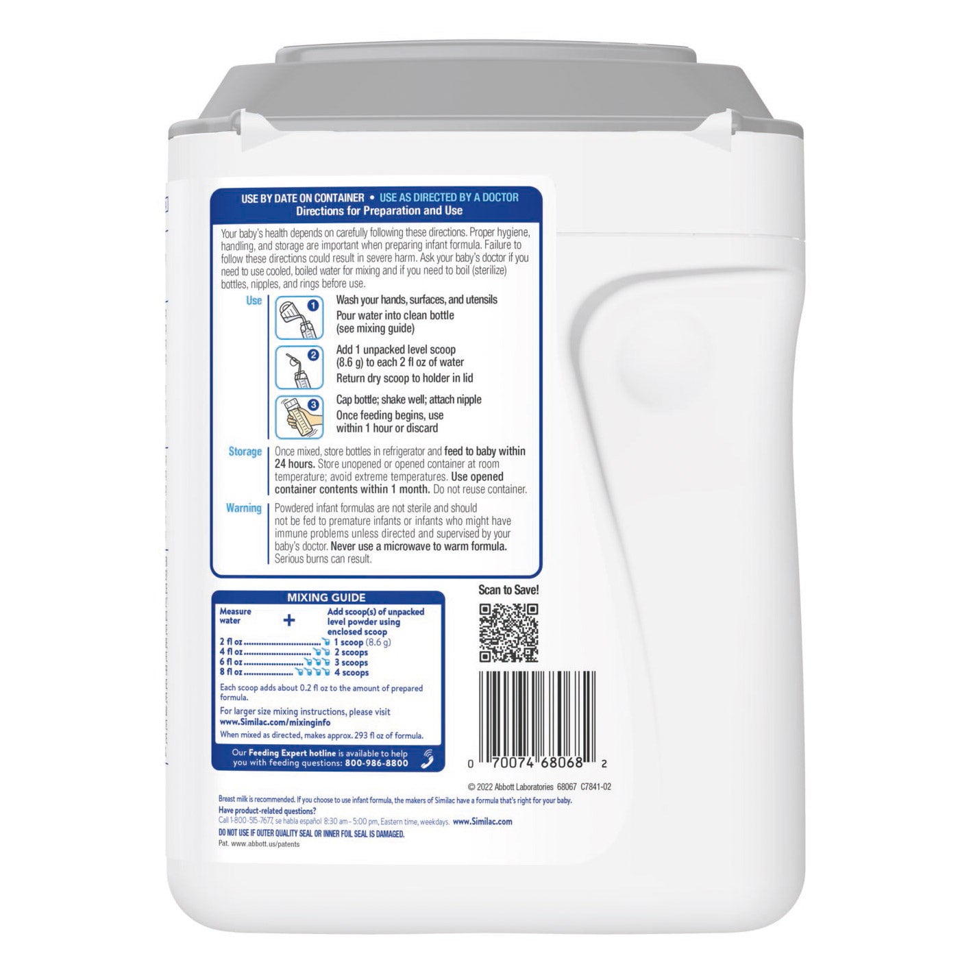 SIMILAC 360 TOTAL CARE 40 OZ