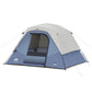 CORE 6P LIGHTED DOME • LED Dome Light • Awning Over Front Door Removable Rainfly •Includes Carry Bag • Dimensions 10'x9'x72'' • New Weight: 15.7 lbs