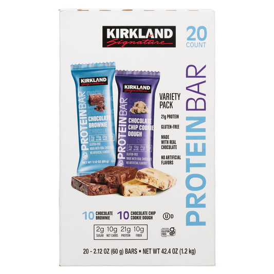 KIRKLAND SIGNATURE PROTEIN BAR 20/ 2.12 OZ