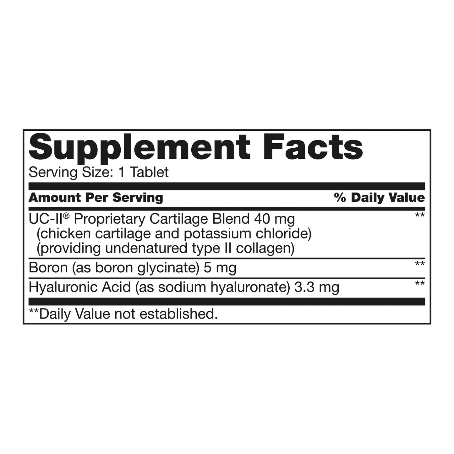 KIRKLAND SIGNATURE TRIPLE ACTION JOINT HEALTH 110 TABLETS