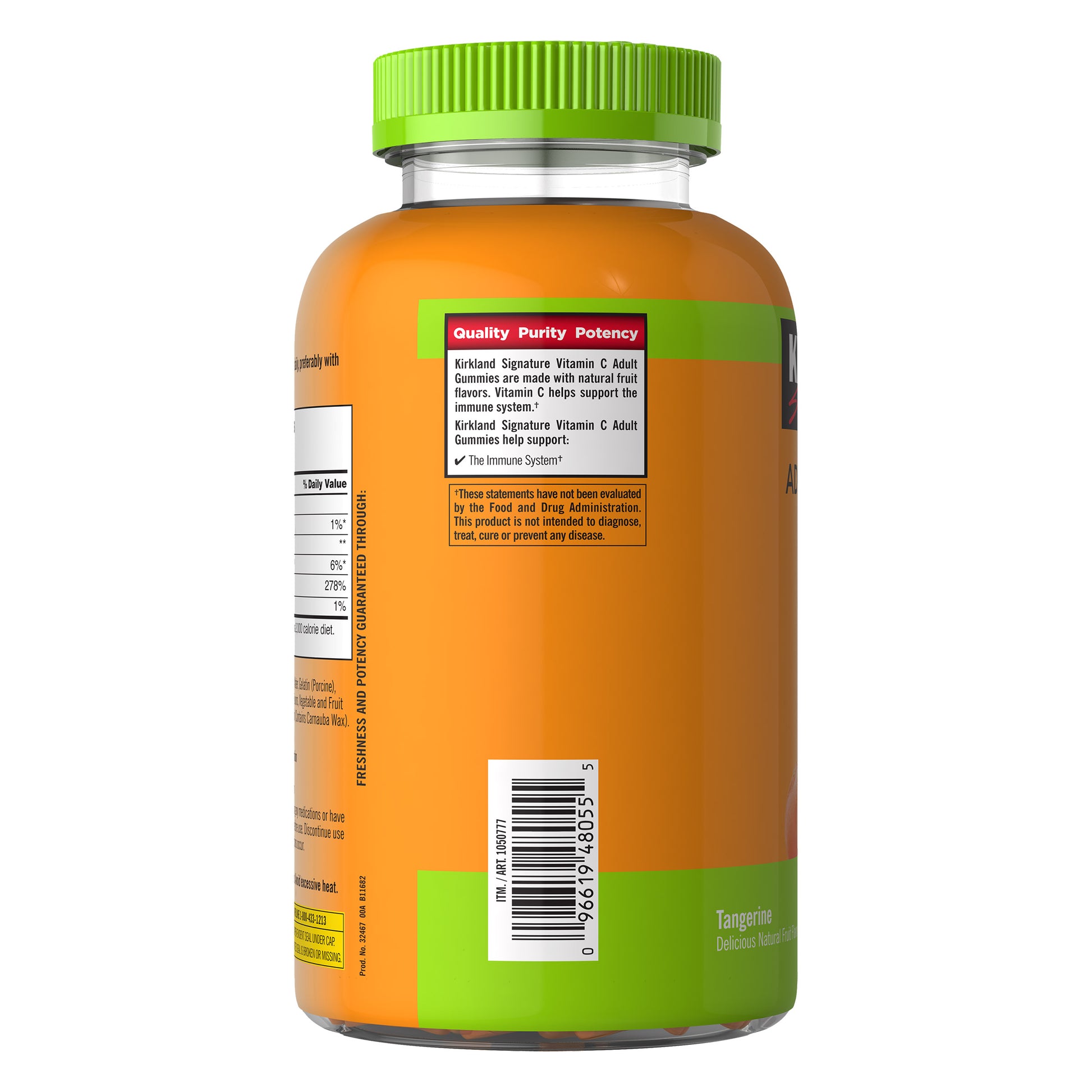 KIRKLAND SIGNATURE ADULT VITAMIN C GUMMIES 250 MG 2X180CT