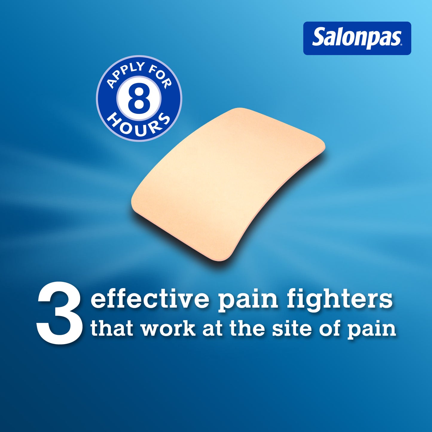 SALONPAS PAIN RELIEVING PATCH 140 COUNT