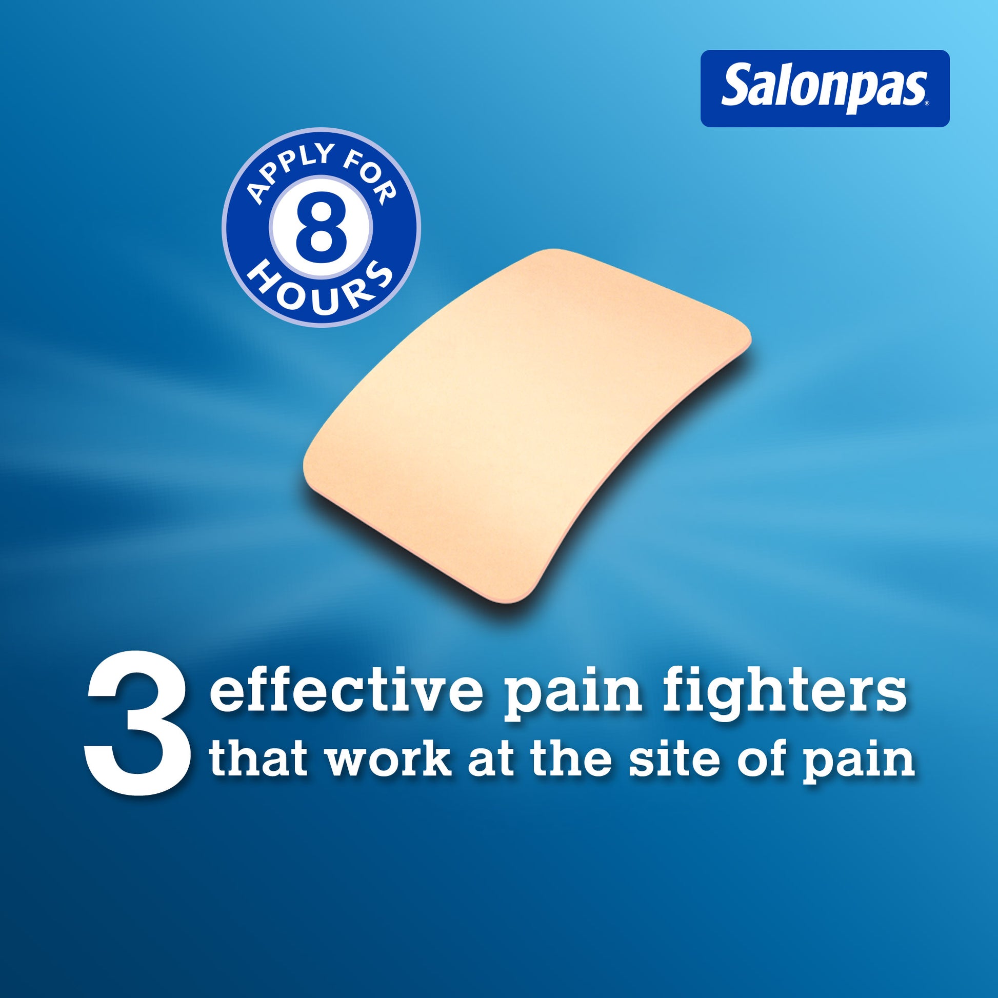 SALONPAS PAIN RELIEVING PATCH 140 COUNT
