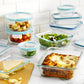 SNAPWARE 18-PIECE PYREX GLASS FOOD STORAGE SET