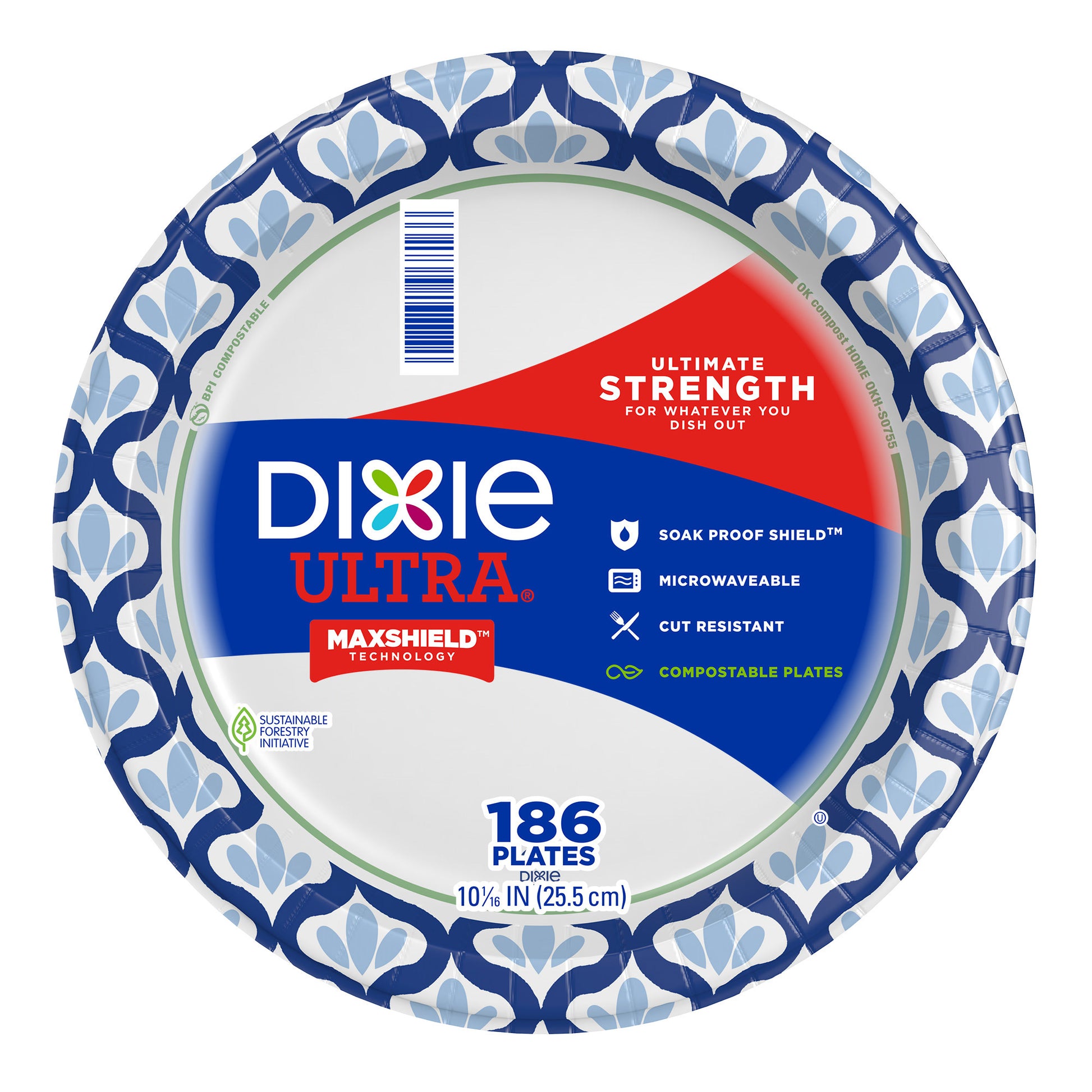 DIXIE ULTRA 10 1/16" PLATE 186 CT