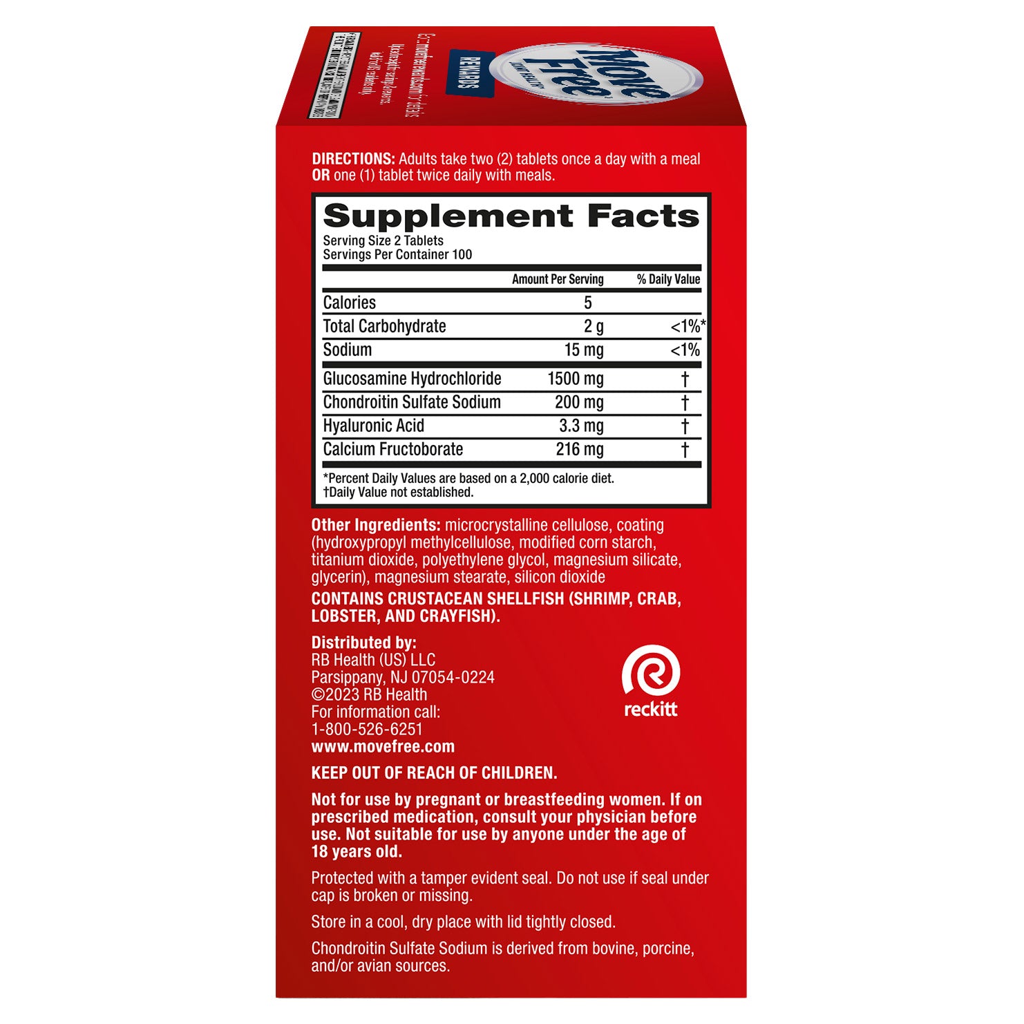 SCHIFF MOVE FREE ADVANCED 200 TABLETS