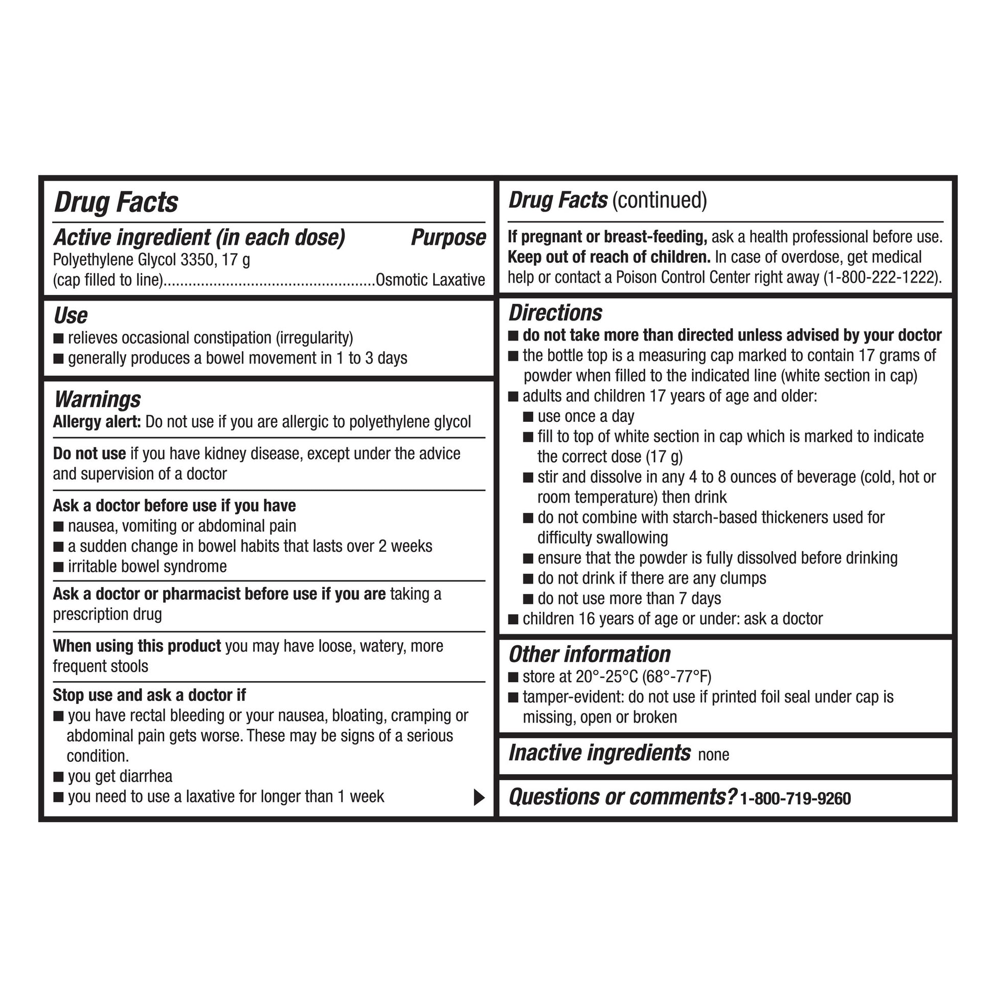 KIRKLAND SIGNATURE LAXACLEAR 100 DOSES 2X29.9 OUNCE