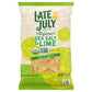 LATE JULY ORGANIC MULTIGRAIN CHIPS 28 OZ