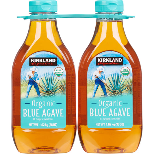 KIRKLAND SIGNATURE ORGANIC BLUE AGAVE 2/36 OZ