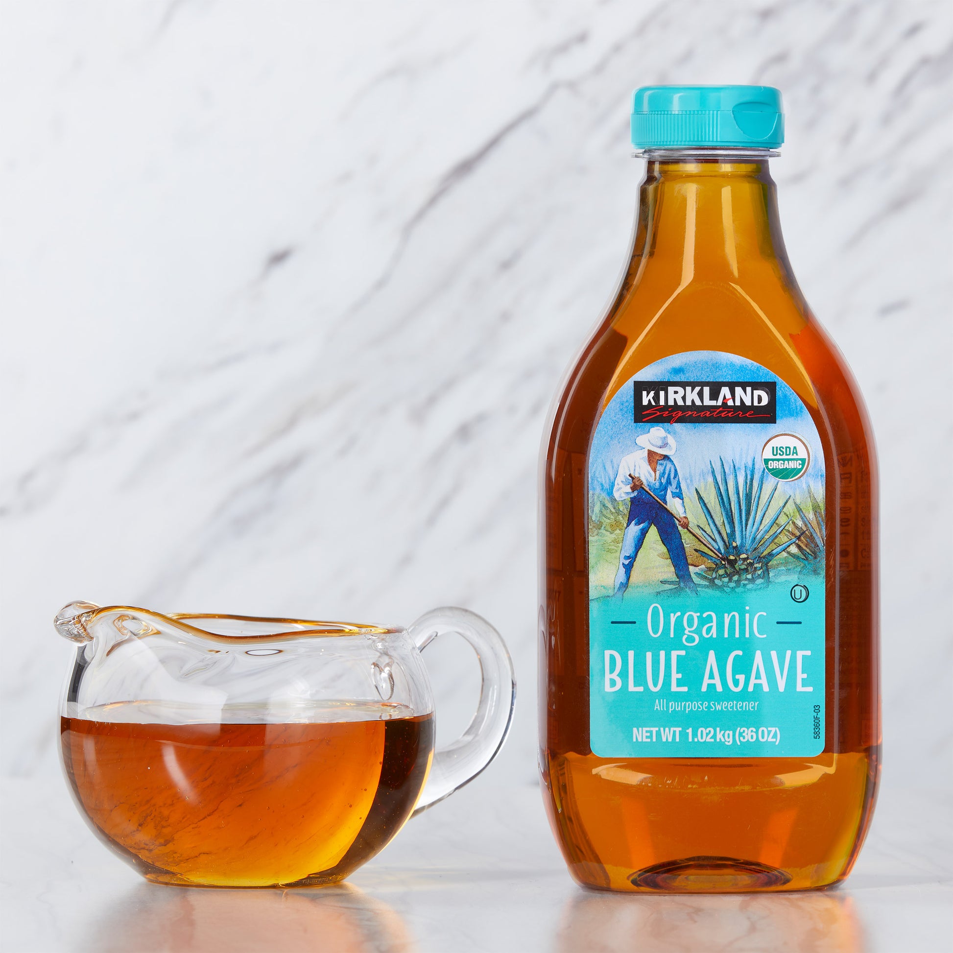 KIRKLAND SIGNATURE ORGANIC BLUE AGAVE 2/36 OZ