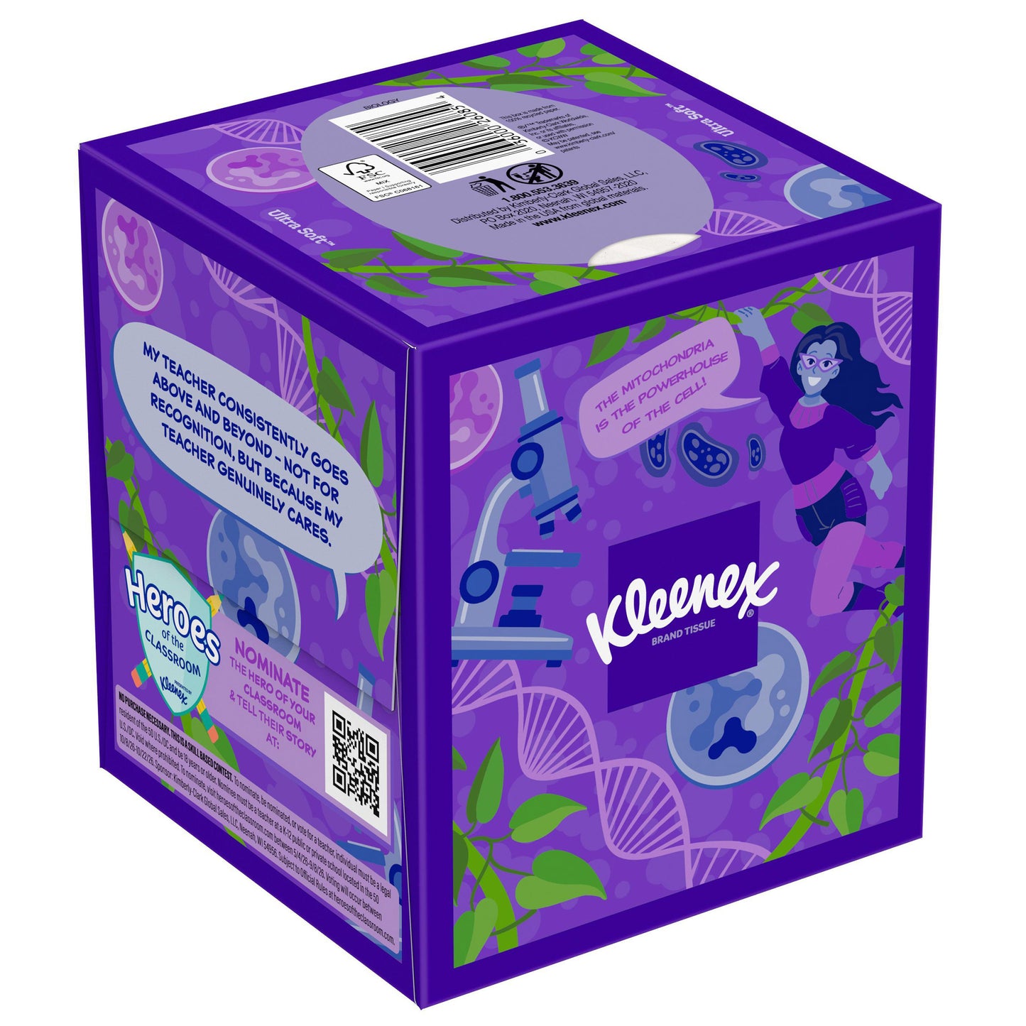 Kleenex Ultra Soft Facial Tissue 12/85 ct
