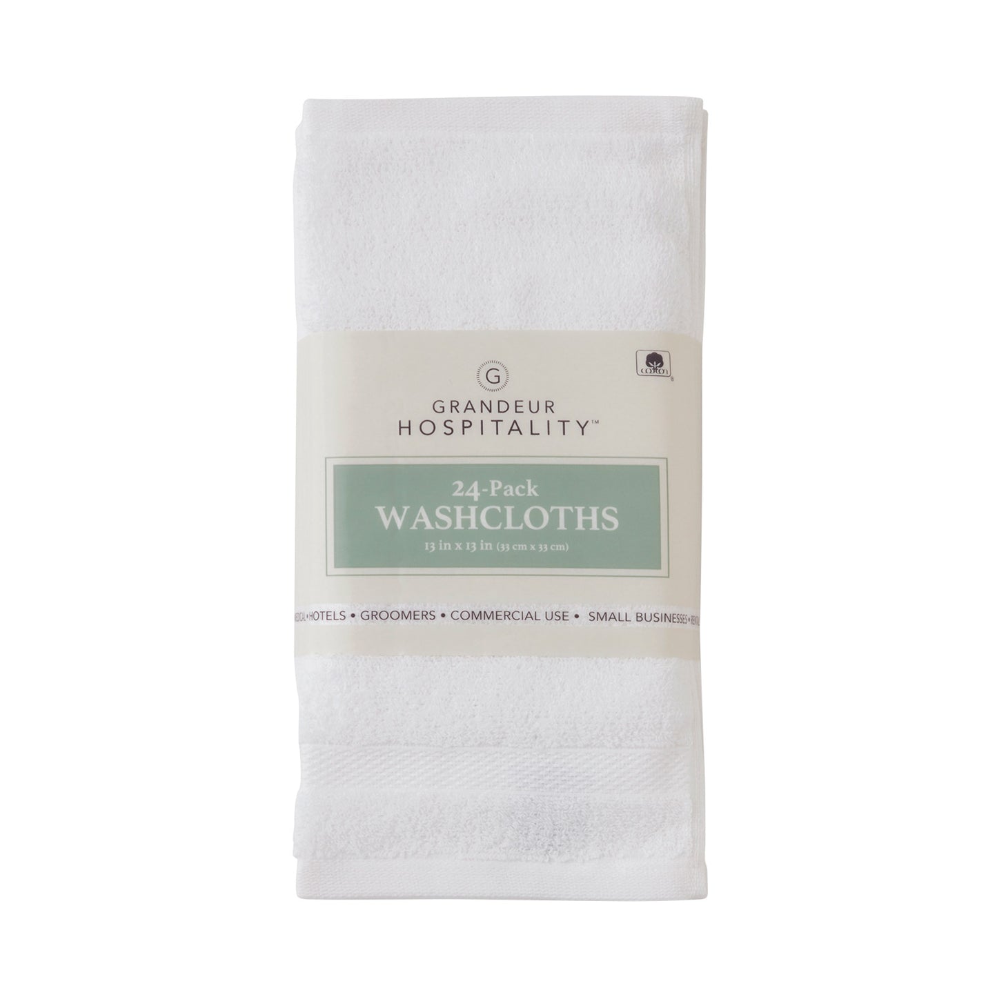 GRANDEUR HOSPITALITY HAND TOWEL 12PK • 513 GSM