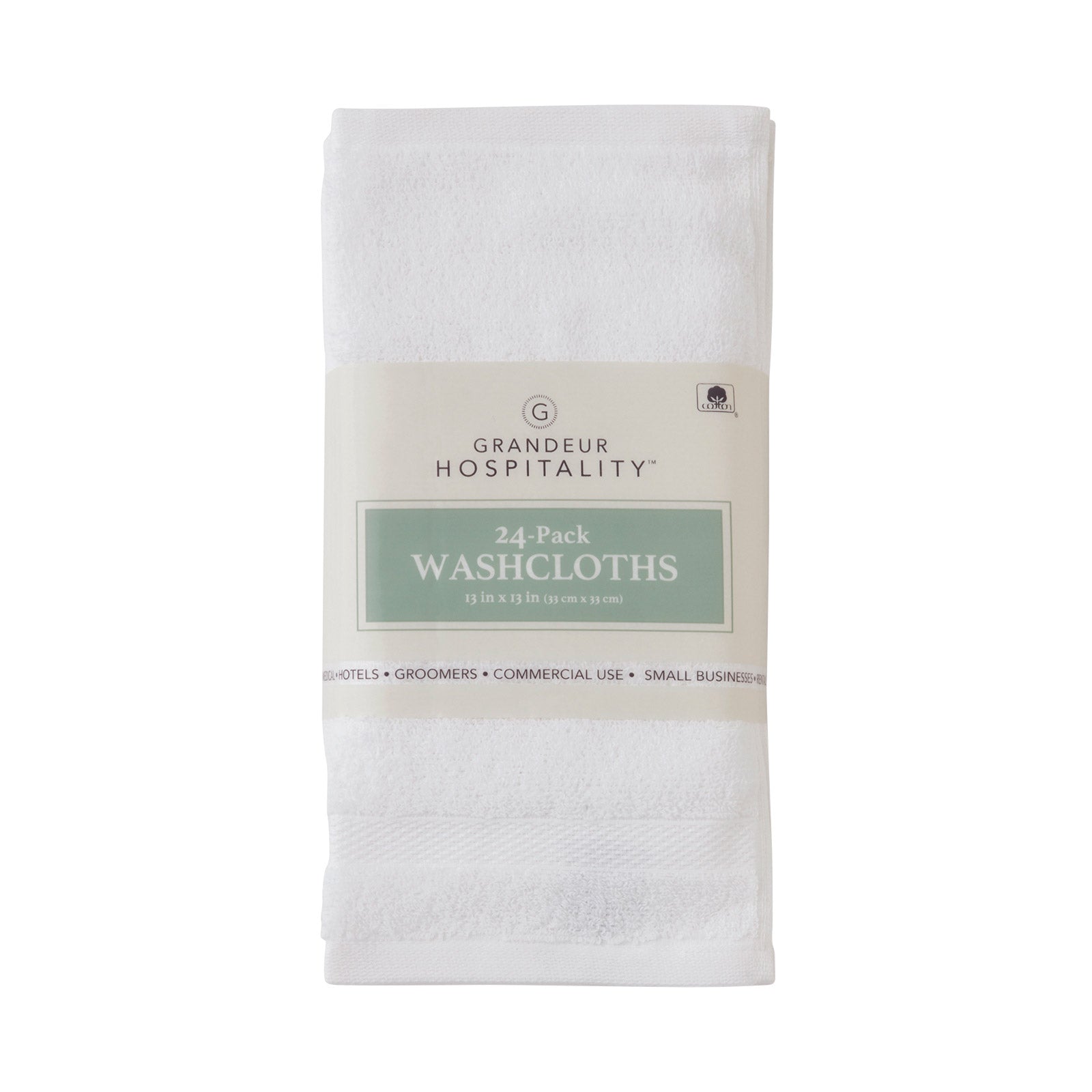 GRANDEUR HOSPITALITY HAND TOWEL 12PK • 513 GSM