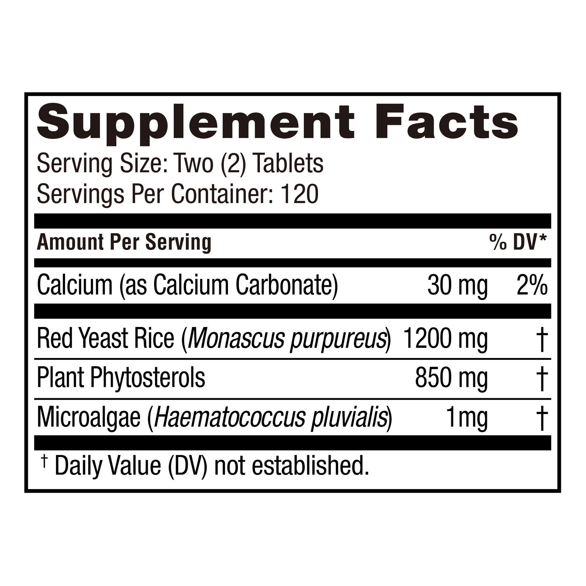 WEIDER RED YEAST RICE PLUS 1200MG 240 TABLETS