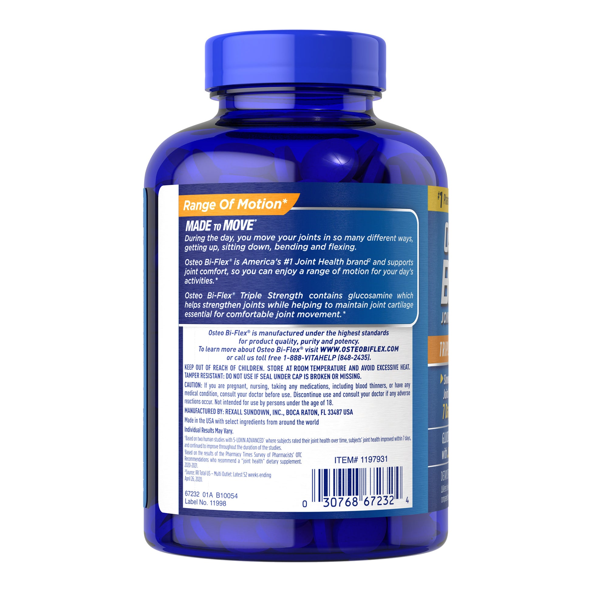 Osteo Bi-Flex Triple Strength Joint Health 200 ct