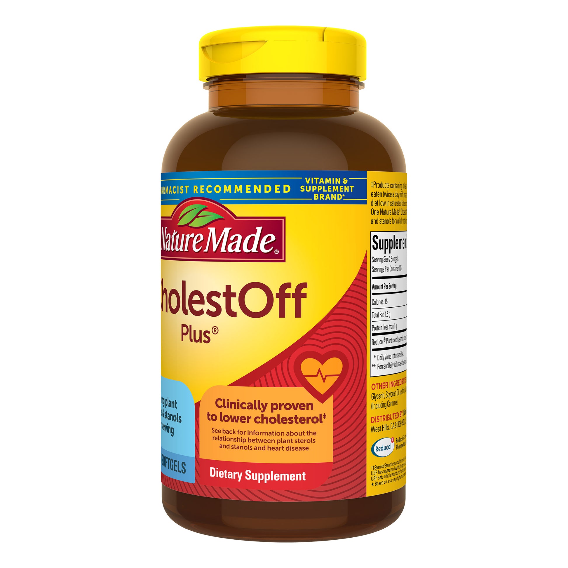 NATURE MADE CHOLEST-OFF PLUS 210 SOFTGELS