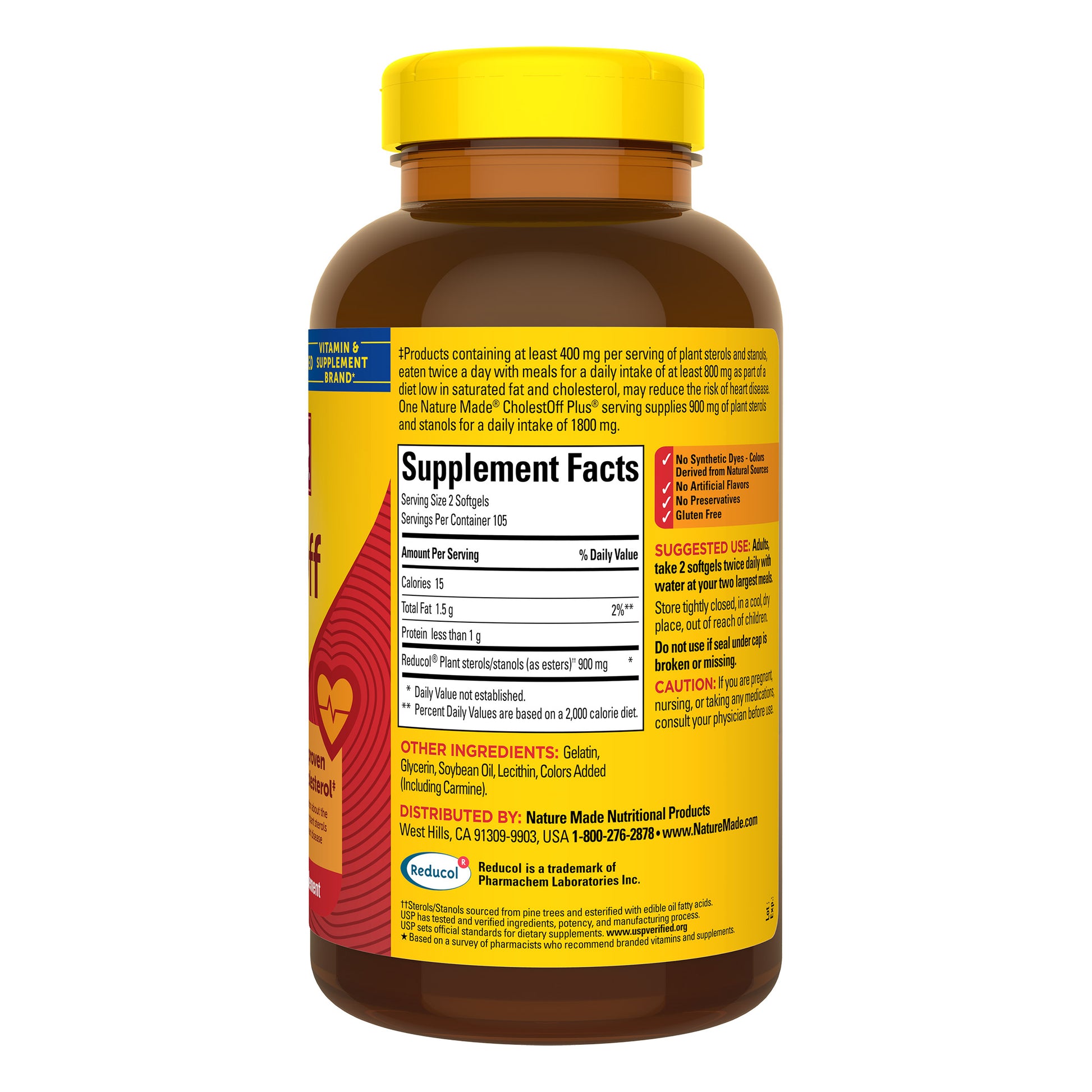 NATURE MADE CHOLEST-OFF PLUS 210 SOFTGELS