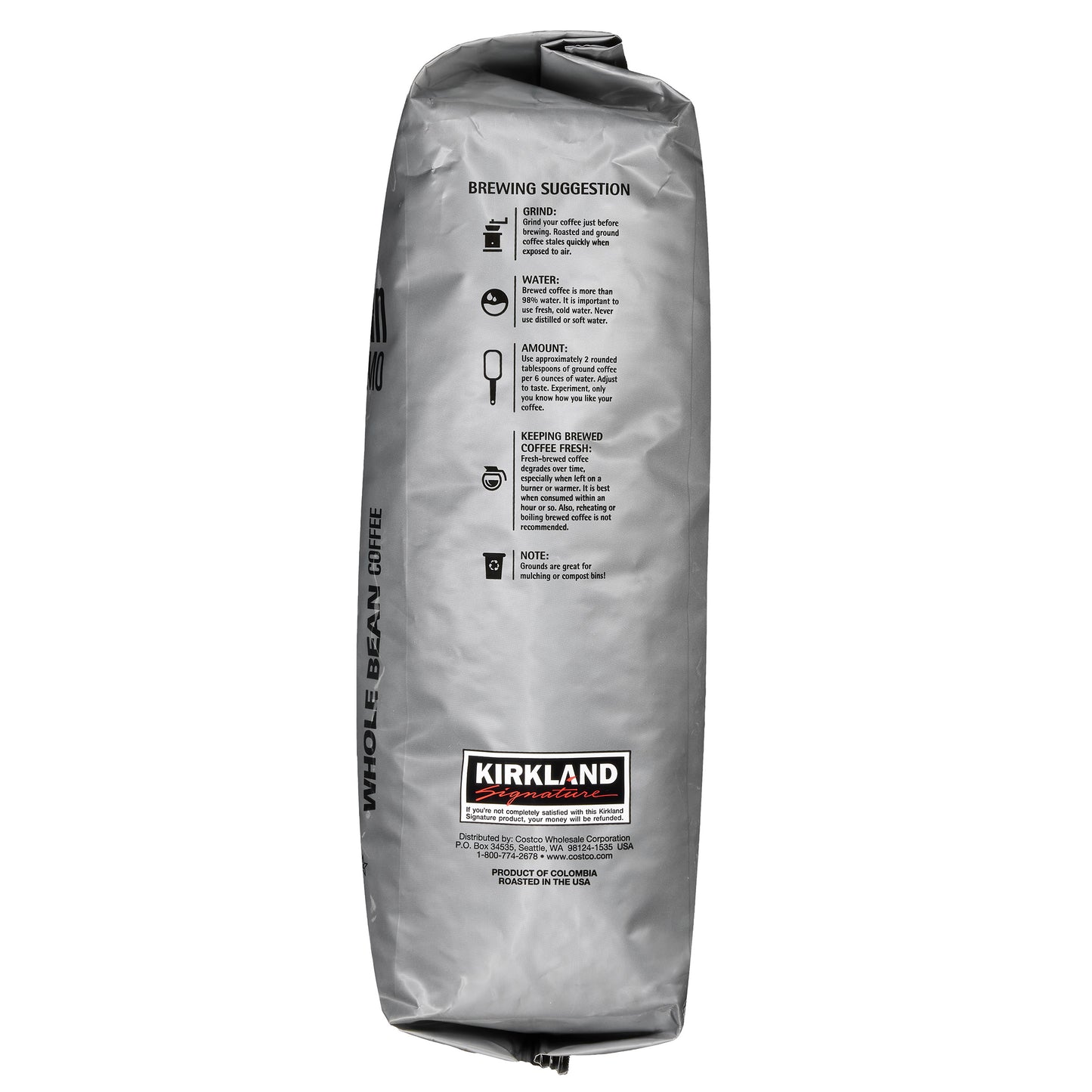 KIRKLAND SIGNATURE 100% COLOMBIAN SUPREMO 3 LB
