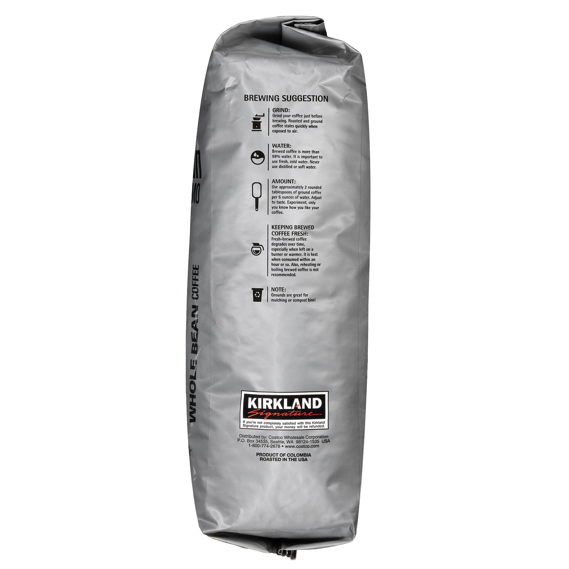 KIRKLAND SIGNATURE 100% COLOMBIAN SUPREMO 3 LB